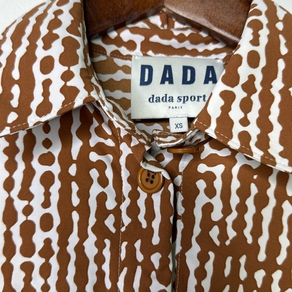Dada Sport Technical Button Down Riding or Casual Top XS - Picture 2 of 7